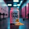 Proteina de leche, marca gymyang, sabor vainilla, en un gimnasio